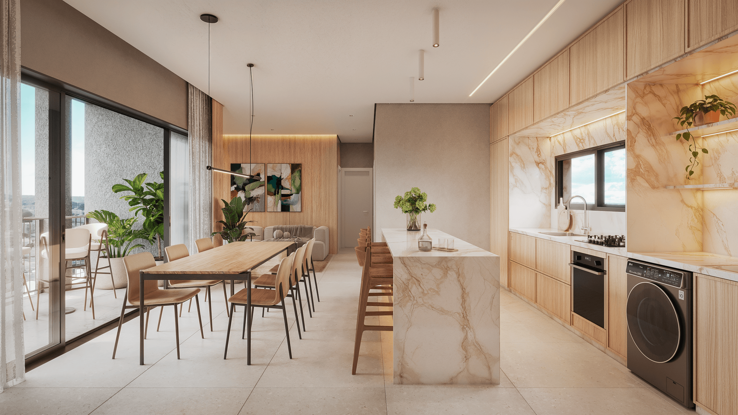 Unidade 95 m²